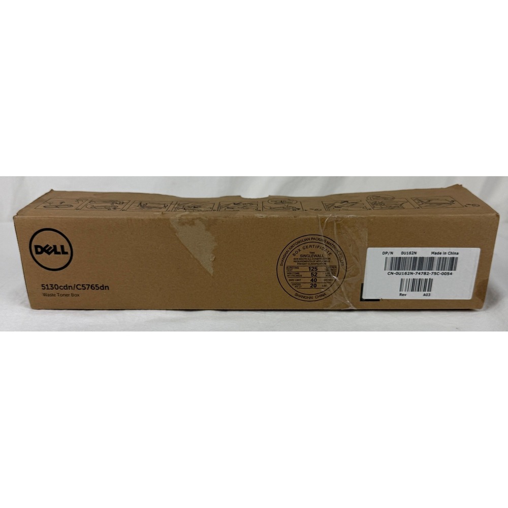 Dell 5130cdn C5765dn Waste Toner Box 0U162N Genuine OEM Printer Maintenance